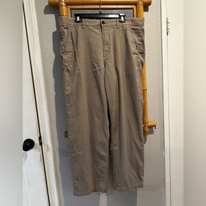 H&M Tan Relax Fit Chinos Classic Cotton Blend